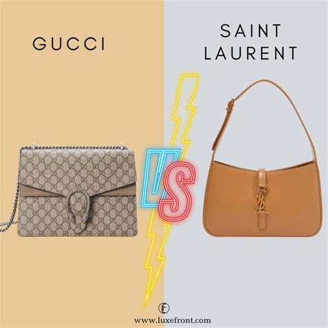 is gucci or ysl better|ysl vs gucci resale.